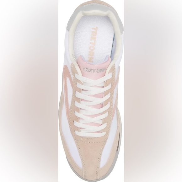 Tretorn Rawlins Retro Sneaker white/blush - Picture 4 of 9